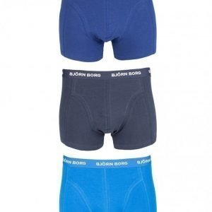 Björn Borg 3-Pack Basic NOOS Short Shorts Bokserit Sky Diver