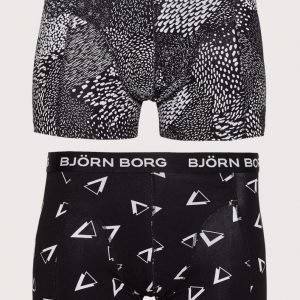 Björn Borg BB Animal & BB Trian Short Shorts Bokserit Black