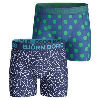 Björn Borg Boys Shorts Surface and Polka Dot 2 pakkaus