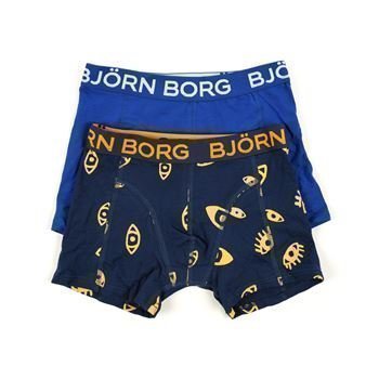 Björn Borg Boys Watch Out Shorts Black Iris 2 pakkaus