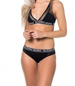 Björn Borg Iconic Mesh Mix Bra Black