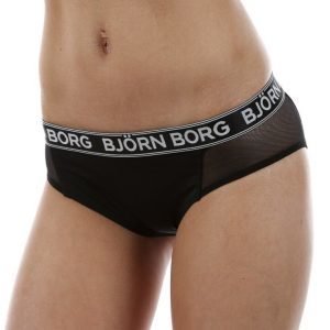 Björn Borg Iconic Mesh Mix Cheeky 1-P Tai-Alushousut Musta