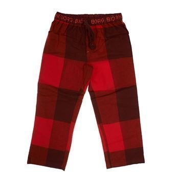 Björn Borg Kids Pyjamas Pant Zen Check Tawny