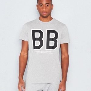 Björn Borg Liam Graphic Tee 90591 Light Grey Melange