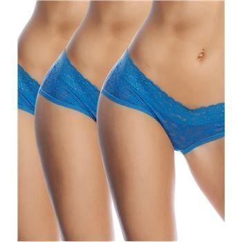 Björn Borg Love All Lace Hipster Blue 3 pakkaus