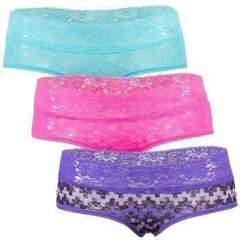 Björn Borg Love All Lace Hotpant Simply Purple  3 pakkaus