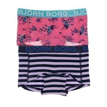 Björn Borg Mini Shorts Phlox Pink 2 pakkaus