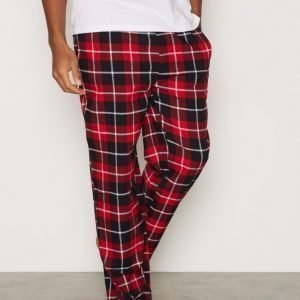 Björn Borg Pyjama Pants BB Check Pyjamahousut Black