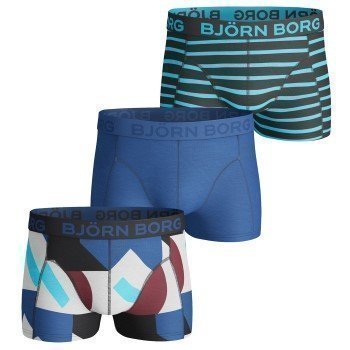 Björn Borg Short Shorts Colour Field and Stripe 3 pakkaus