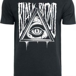 Black Blood Evil Eye T-paita