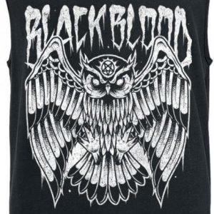 Black Blood Night Owl Tank Toppi