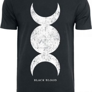 Black Blood Triple Moon T-paita