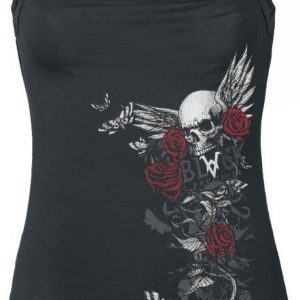 Black Premium By Emp Arising Skull Naisten Toppi