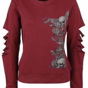 Black Premium By Emp Arising Skull Sweatshirt Naisten Svetari