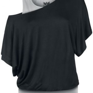 Black Premium By Emp Bat Double Layer Naisten T-paita