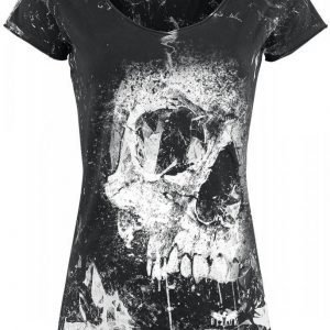 Black Premium By Emp Big Skull Shirt Naisten T-paita