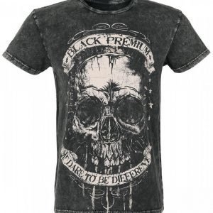 Black Premium By Emp Dare To Be Different Crinkle Shirt T-paita