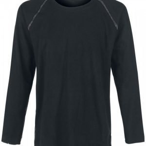 Black Premium By Emp Dark Basic Longsleeve Pitkähihainen Paita