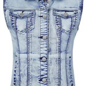 Black Premium By Emp Denim Vest Naisten Liivi