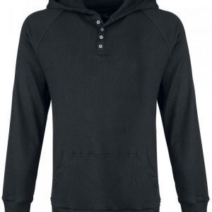 Black Premium By Emp Hooded Henley Pitkähihainen Paita