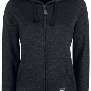 Black Premium By Emp Melange Hoodie Jacket Naisten Vetoketjuhuppari