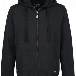 Black Premium By Emp Melange Hoodie Jacket Vetoketjuhuppari