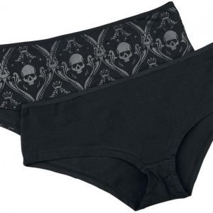 Black Premium By Emp Panty 2 Kpl Setti Alushoususetti