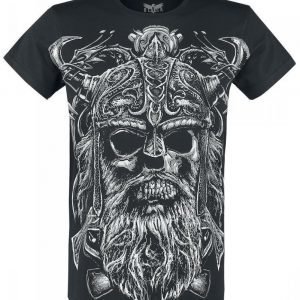 Black Premium By Emp Raging Skull T-paita