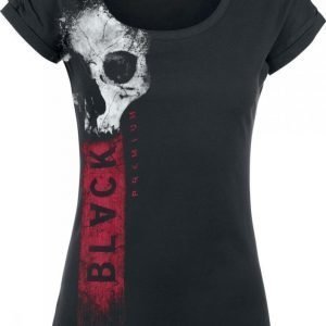 Black Premium By Emp Skull Logo Shirt Naisten T-paita