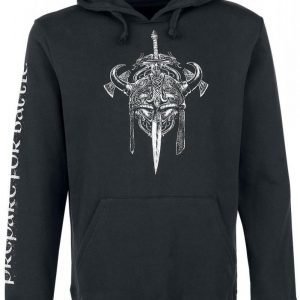 Black Premium By Emp Skull Viking Hoddie Huppari