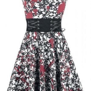 Black Premium By Emp Skulls Halter Dress Mekko