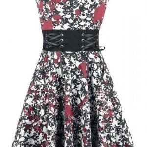 Black Premium By Emp Skulls Halter Dress Mekko