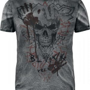 Black Premium By Emp Spray Washed Viking T-paita