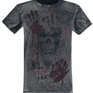 Black Premium By Emp Spray Washed Viking T-paita