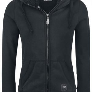 Black Premium By Emp Teddy Hooded Jacket Naisten Vetoketjuhuppari