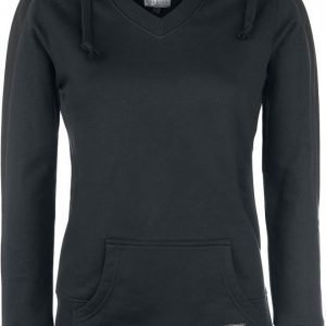 Black Premium By Emp V Neck Hoodie Naisten Huppari