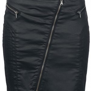 Black Premium By Emp Waxed Skirt Minihame