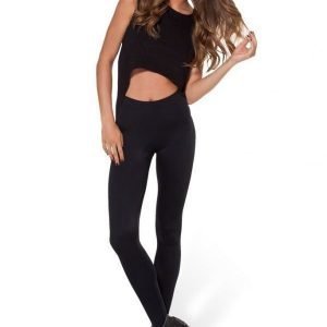 Black Wetlook Leggings