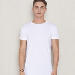 Blench Ribbed Tee white