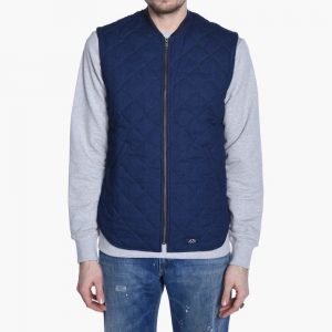 Bleu De Paname Gilet Tankiste Matelasse