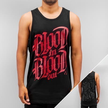 Blood In Blood Out Hihaton Paita Musta