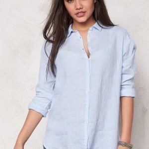 Boomerang Linn Linen Shirt 801 Ice Blue