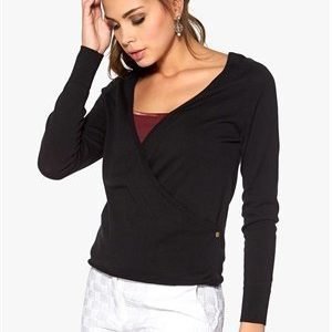 Boomerang Marhult Wrap Sweater 099 Black