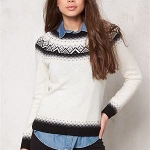 Boomerang Ockelbo Jaquard Sweater 002 Pannacotta