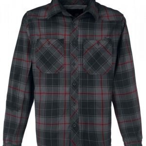 Brandit Elastic Checkshirt Kauluspaita