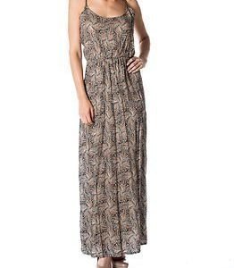 Brave Soul Ester Maxi Dress Tan