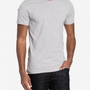 Bread & Boxers Crew Neck T-shirt Loungewear Grey Melange