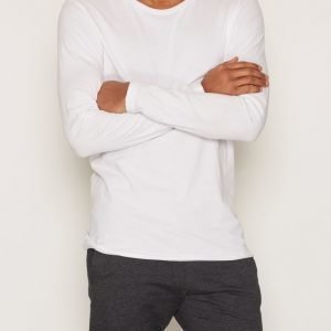 Bread & Boxers Long-Sleeve relaxed Loungewear White