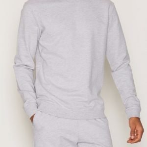 Bread & Boxers Sweatshirt Loungewear Grey Melange