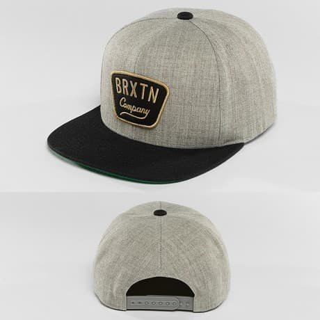 Brixton Snapback Lippis Harmaa